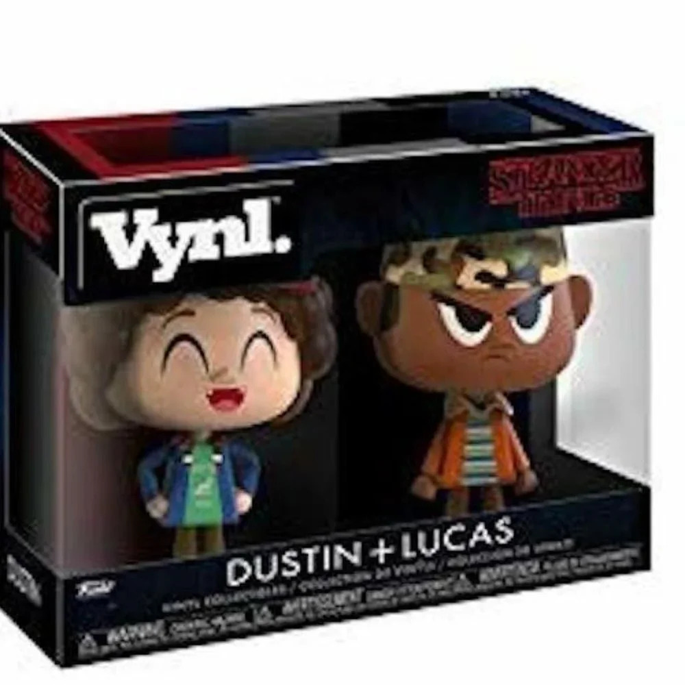 NEW Funko VYNL Stranger Things Dustin & Lucas Collectible Vinyl Figures